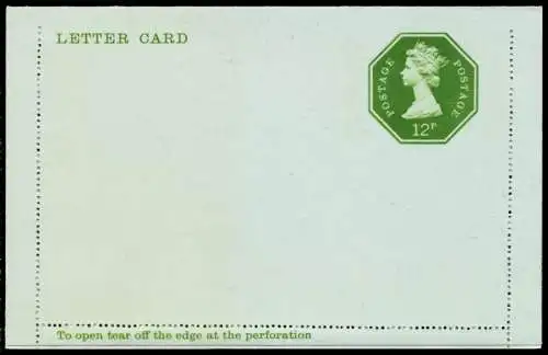 GROSSBRITANIEN Nr K 45 UNGEBRAUCHT KARTENBRIEF 94D286