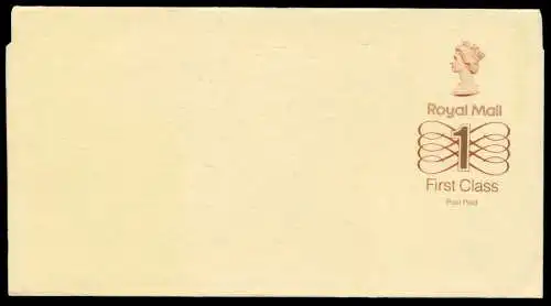 GROSSBRITANIEN Nr F 5I UNGEBRAUCHT UMSCHLAG 94D2A6