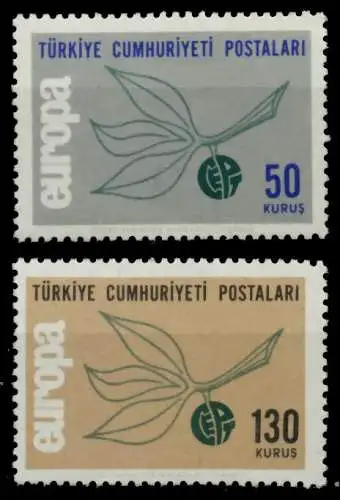TÜRKEI 1965 Nr 1961-1962 postfrisch S04B452