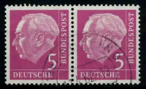 BRD DS HEUSS 1 Nr 179x gestempelt WAAGR PAAR 955996