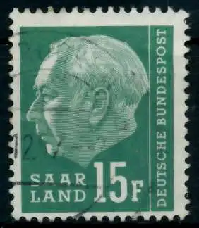 SAAR OPD 1957 Nr 415 gestempelt 958DC2