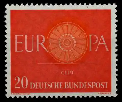 BRD BUND 1960 Nr 338 postfrisch S02A69E