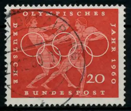 BRD 1960 Nr 334 gestempelt 95CDEA