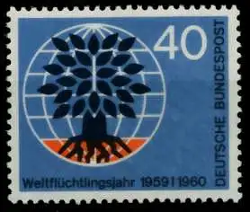 BRD BUND 1960 Nr 327 postfrisch S02D01E
