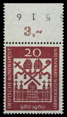 BRD 1960 Nr 336 postfrisch ORA 95CEA6
