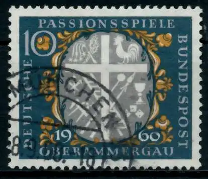 BRD 1960 Nr 329 gestempelt 95D036