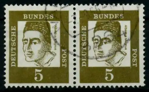 BRD DS BED. DEUT. Nr 347y gestempelt WAAGR PAAR 95D076