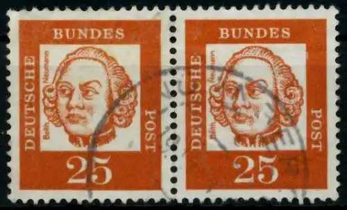 BRD DS BED. DEUT. Nr 353y gestempelt WAAGR PAAR 95D12E