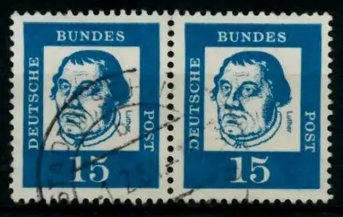 BRD DS BED. DEUT. Nr 351y gestempelt WAAGR PAAR 95D132