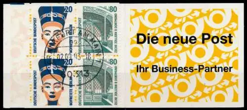 BRD MARKENHEFTCHEN Nr MH 28boZ gestempelt 962362