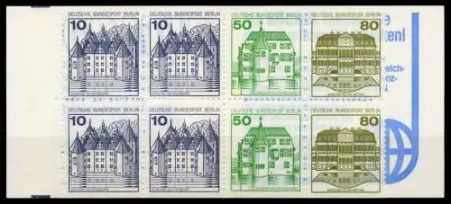 BERLIN MARKENHEFTCHEN Nr MH 13aoZ postfrisch 96246A
