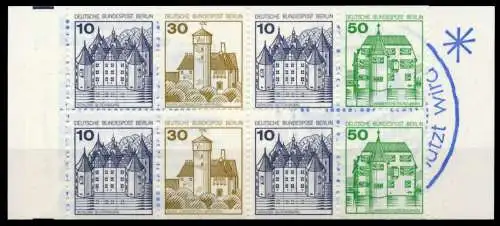 BERLIN MARKENHEFTCHEN Nr MH 11aoZ postfrisch 9625AE