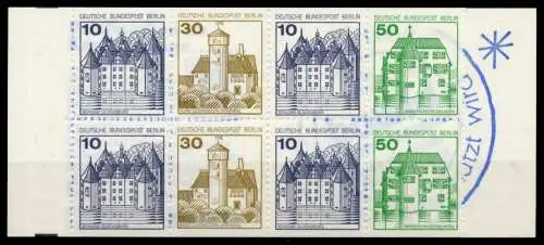 BERLIN MARKENHEFTCHEN Nr MH 11aoZ postfrisch 96260A