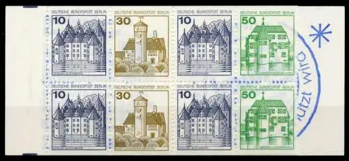 BERLIN MARKENHEFTCHEN Nr MH 11aoZ postfrisch 962696