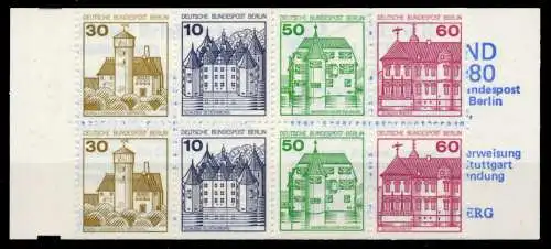 BERLIN MARKENHEFTCHEN Nr MH 12aoZ postfrisch 9626F6