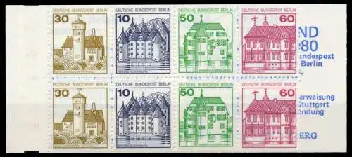BERLIN MARKENHEFTCHEN Nr MH 12aoZ postfrisch 962702