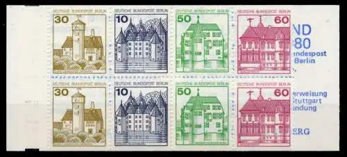 BERLIN MARKENHEFTCHEN Nr MH 12aoZ postfrisch 962716