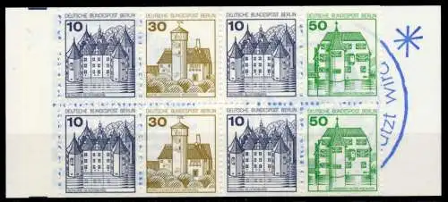 BERLIN MARKENHEFTCHEN Nr MH 11aoZ postfrisch 96272A