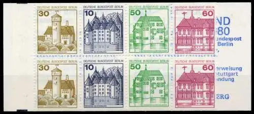 BERLIN MARKENHEFTCHEN Nr MH 12aoZ postfrisch 962776
