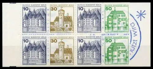 BERLIN MARKENHEFTCHEN Nr MH 11aoZ postfrisch 96277A