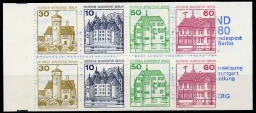 BERLIN MARKENHEFTCHEN Nr MH 12aoZ postfrisch 9627F6