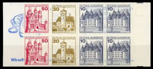 BRD MARKENHEFTCHEN Nr MH 21aIIoZ postfrisch 962A1E