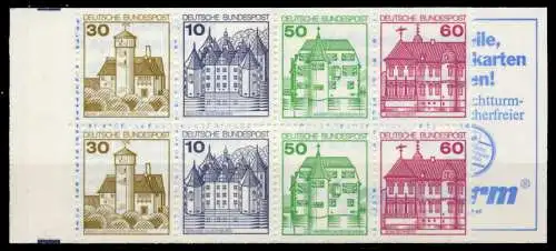 BRD MARKENHEFTCHEN Nr MH 23c postfrisch 965A16