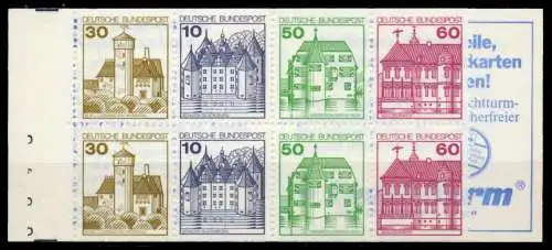 BRD MARKENHEFTCHEN Nr MH 23c postfrisch 965A1E