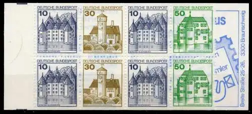 BRD MARKENHEFTCHEN Nr MH 22 IioZ postfrisch 965B26