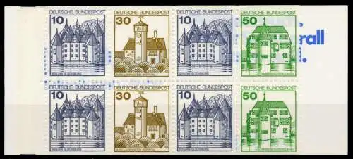 BRD MARKENHEFTCHEN Nr MH 22 IadK2mZ postfrisch 965C76