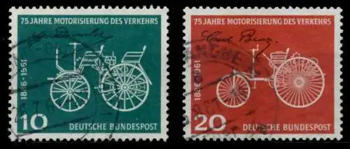 BRD 1961 Nr 363-364 gestempelt 965FEE