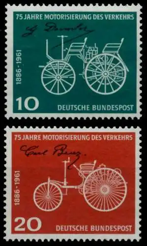 BRD 1961 Nr 363-364 postfrisch 966116