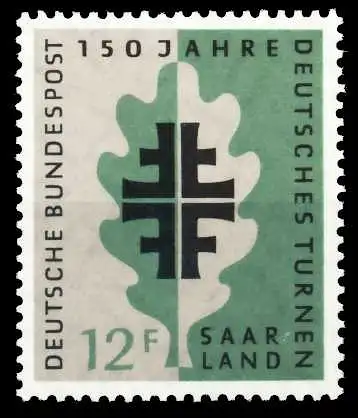 SAAR OPD 1958 Nr 437 postfrisch S03521A