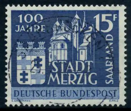 SAAR OPD 1957 Nr 401 gestempelt 969476