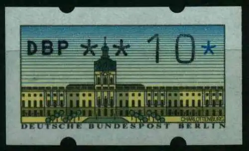 BERLIN ATM 1987 Nr 1-010 postfrisch S772362