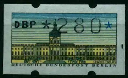 BERLIN ATM 1987 Nr 1-280 postfrisch S7723DA