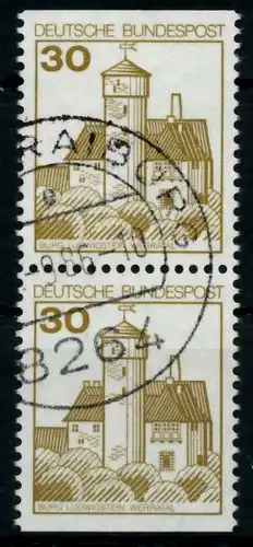 BRD ZUSAMMENDRUCK Nr 913CIu+913DIu gestempelt SENKR PAAR 96DC12
