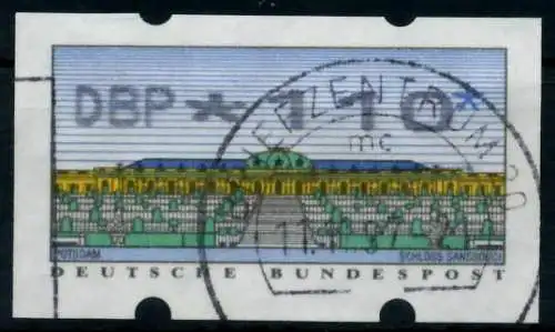 BRD ATM 1993 Nr 2-2.1-0110 gestempelt 96DF6E