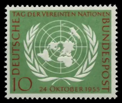 BRD 1955 Nr 221 postfrisch 970686