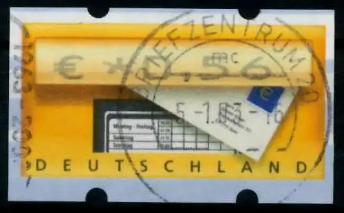 BRD ATM 2002 Nr 5-1-0056 gestempelt 9706C6