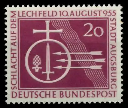 BRD 1955 Nr 216 postfrisch 9706E6