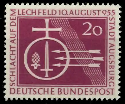 BRD 1955 Nr 216 postfrisch 97076E