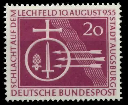 BRD 1955 Nr 216 postfrisch 97082E