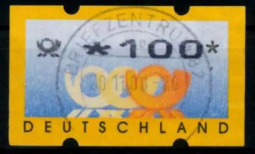 BRD ATM 1999 Nr 3-2-0100 gestempelt 974112