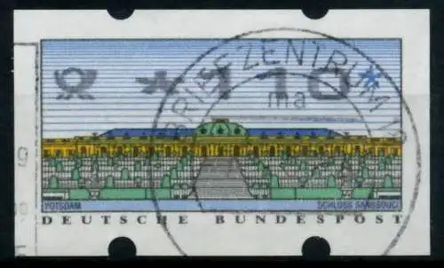 BRD ATM 1993 Nr 2-2.3-0110 gestempelt 97426E