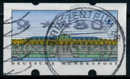 BRD ATM 1993 Nr 2-2.3-0080 gestempelt 97429E