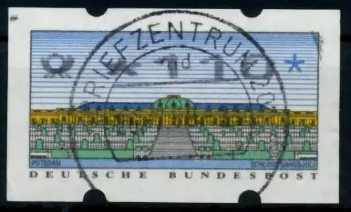 BRD ATM 1993 Nr 2-2.3-0110 gestempelt 97455E