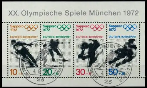 BRD BLOCK KLEINBOGEN 1949 1989 Block 6 ESST-KIE 976BA2