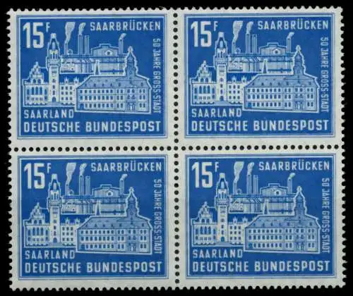 SAAR OPD 1959 Nr 446 postfrisch VIERERBLOCK 976C16