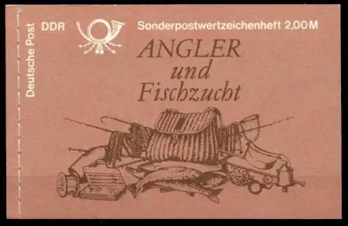 DDR MARKENHEFTCHEN Nr MH09v1 postfrisch MH S03E33E